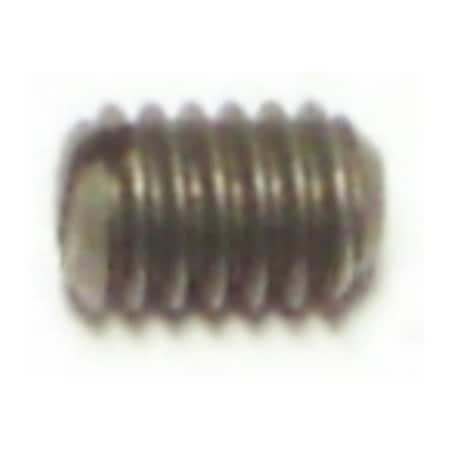 Midwest Fastener #8-32 x 1/4" Steel Coarse Thread Slotted Headless Set Screws 20PK 71547